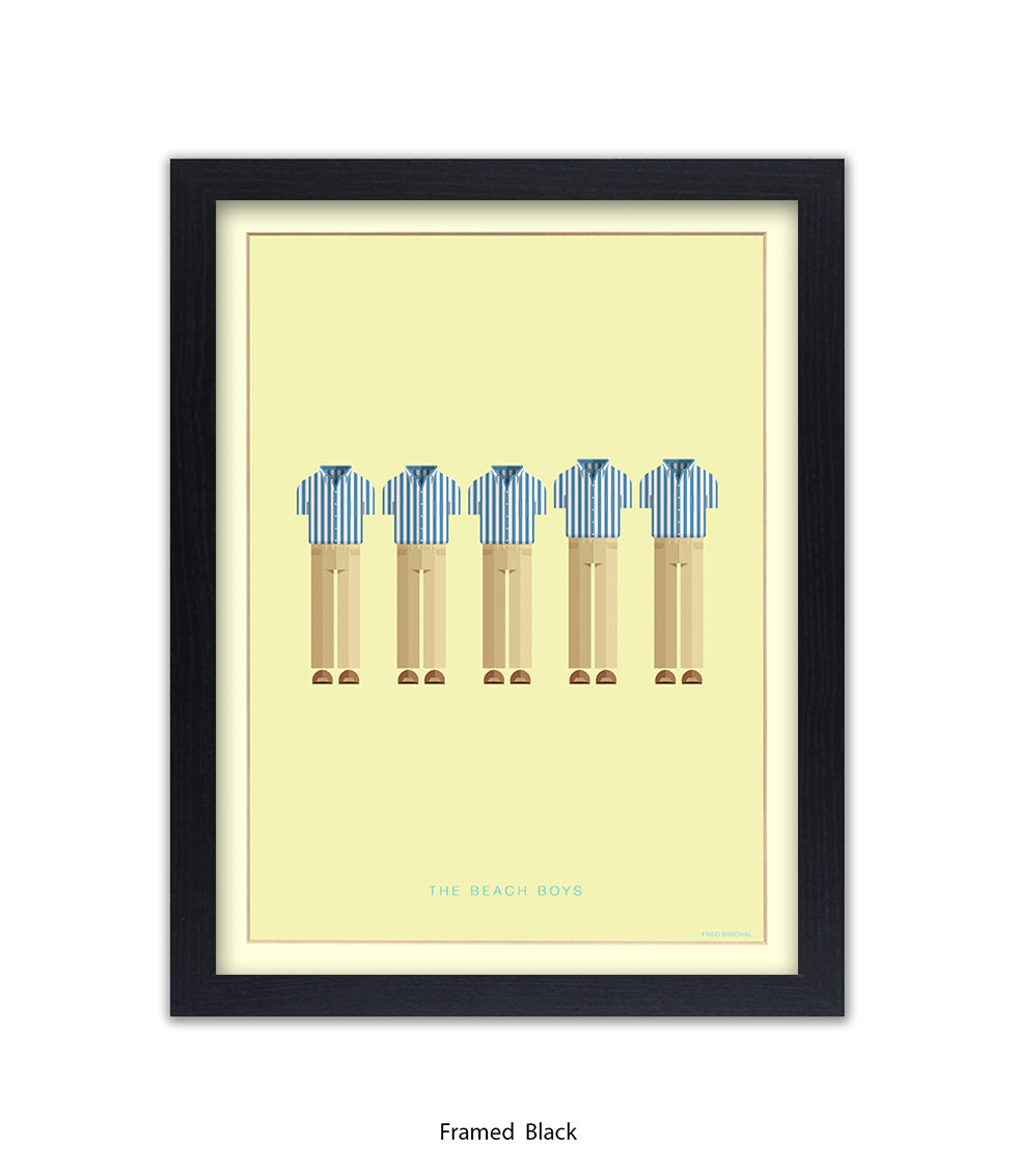 Beach Boys Fred Birchal Art Print
