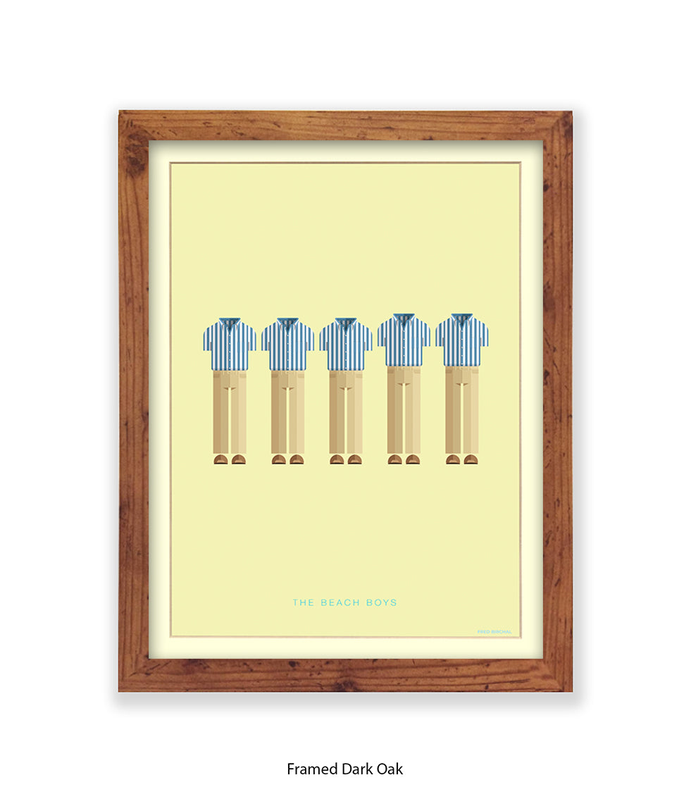 Beach Boys Fred Birchal Art Print