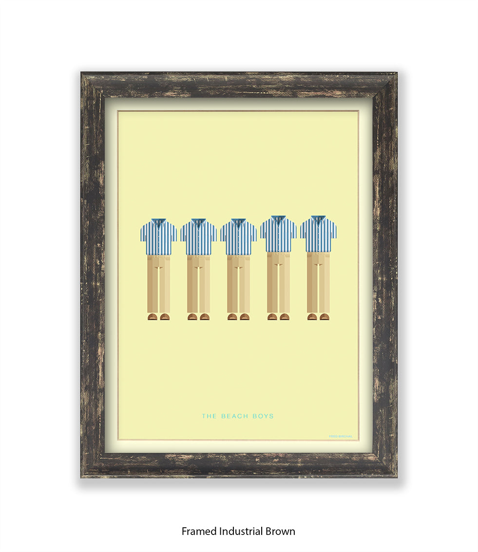 Beach Boys Fred Birchal Art Print