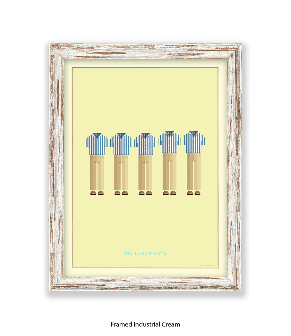 Beach Boys Fred Birchal Art Print