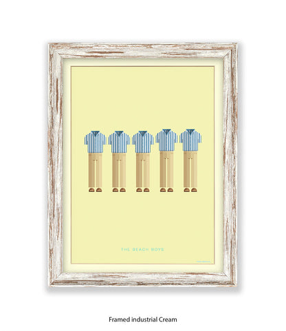 Beach Boys Fred Birchal Art Print