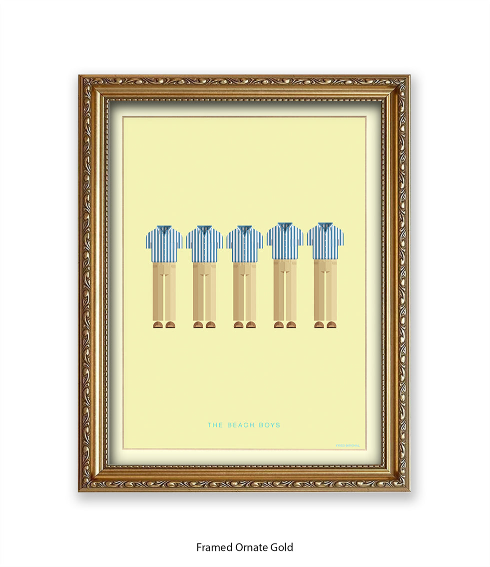 Beach Boys Fred Birchal Art Print