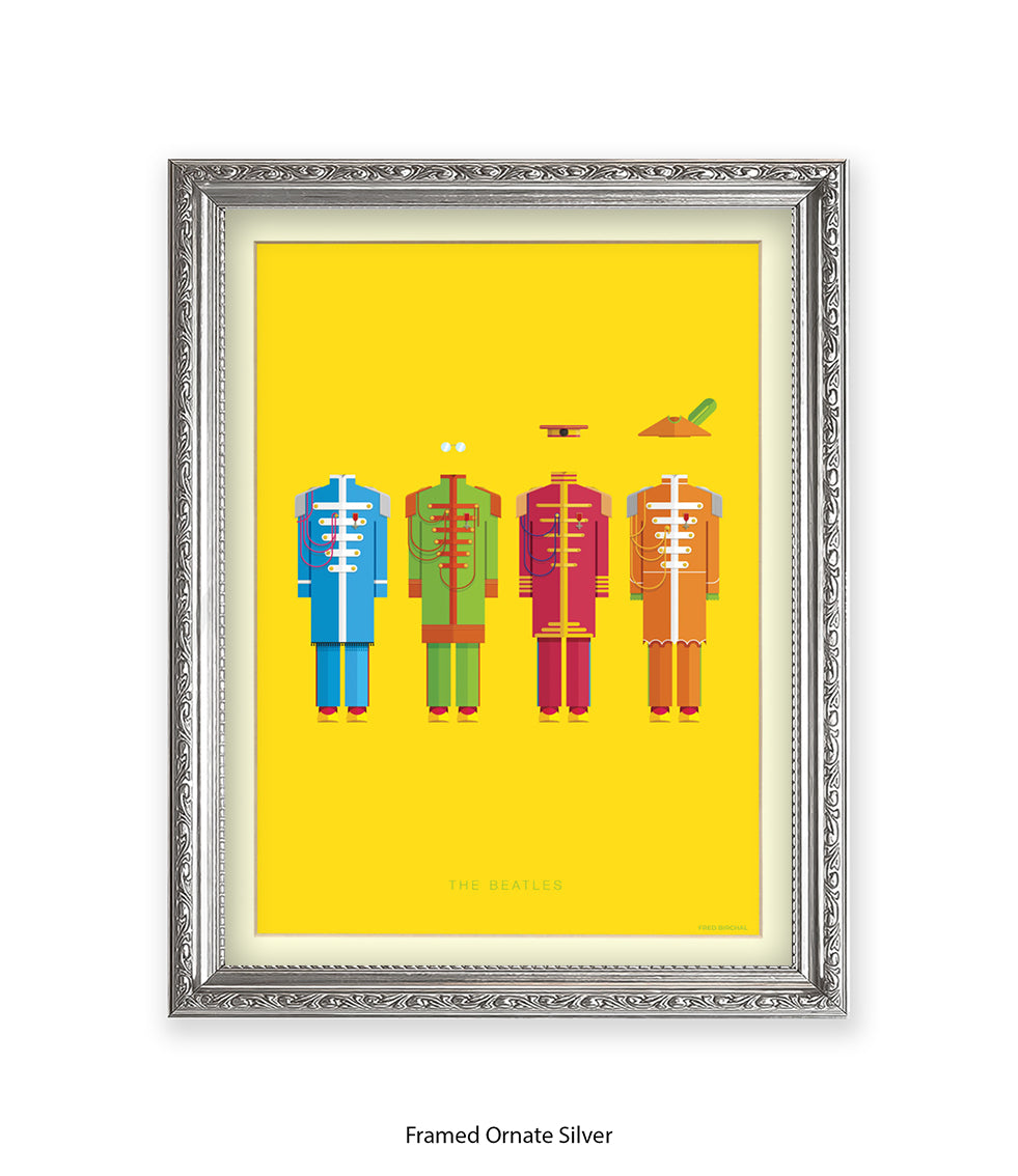 Beatles Sgt Pepper Fred Birchal Art Print