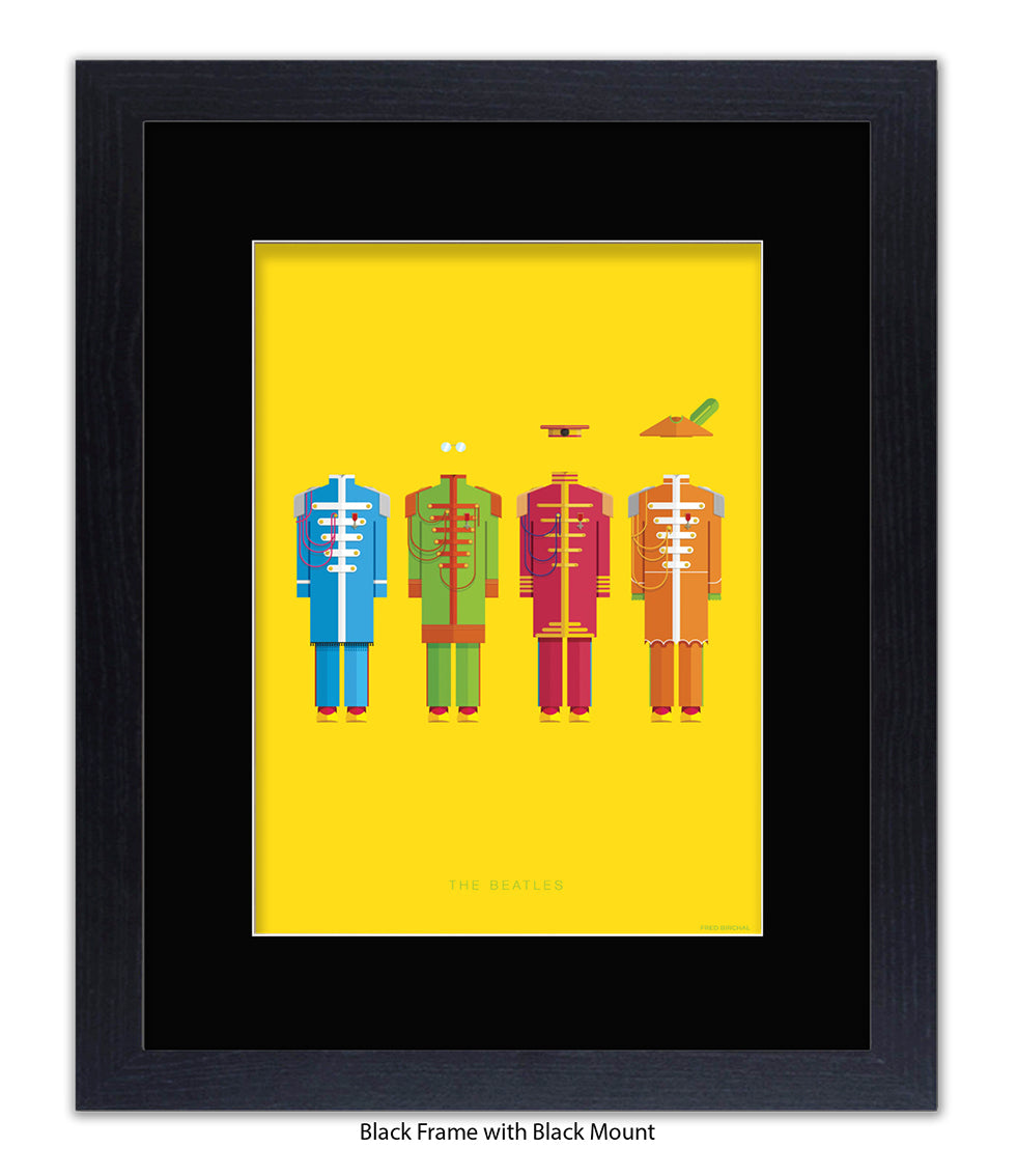 Beatles Sgt Pepper Fred Birchal Art Print