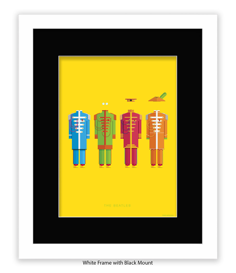 Beatles Sgt Pepper Fred Birchal Art Print