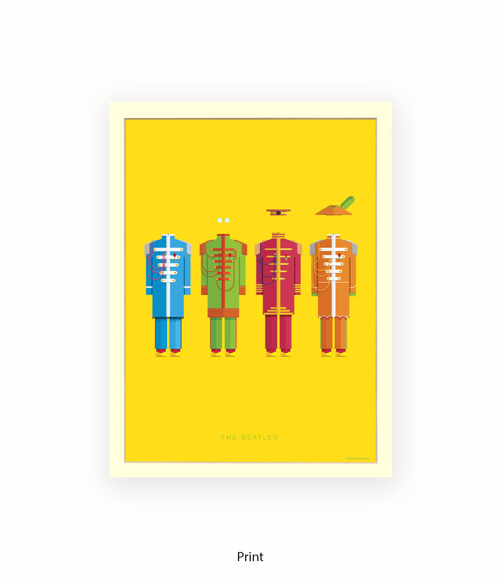 Beatles Sgt Pepper Fred Birchal Art Print