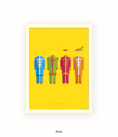 Beatles Sgt Pepper Fred Birchal Art Print