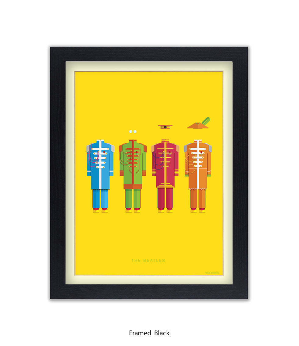 Beatles Sgt Pepper Fred Birchal Art Print