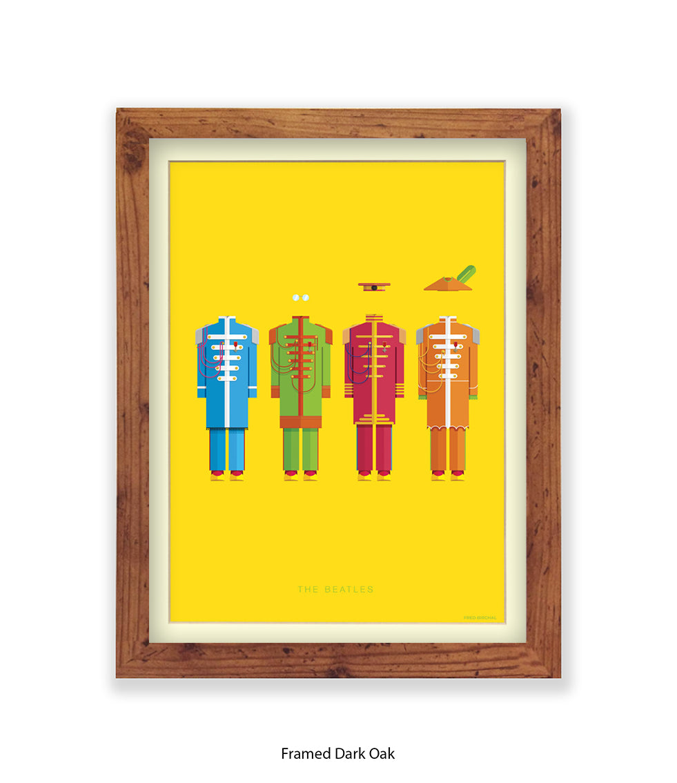 Beatles Sgt Pepper Fred Birchal Art Print