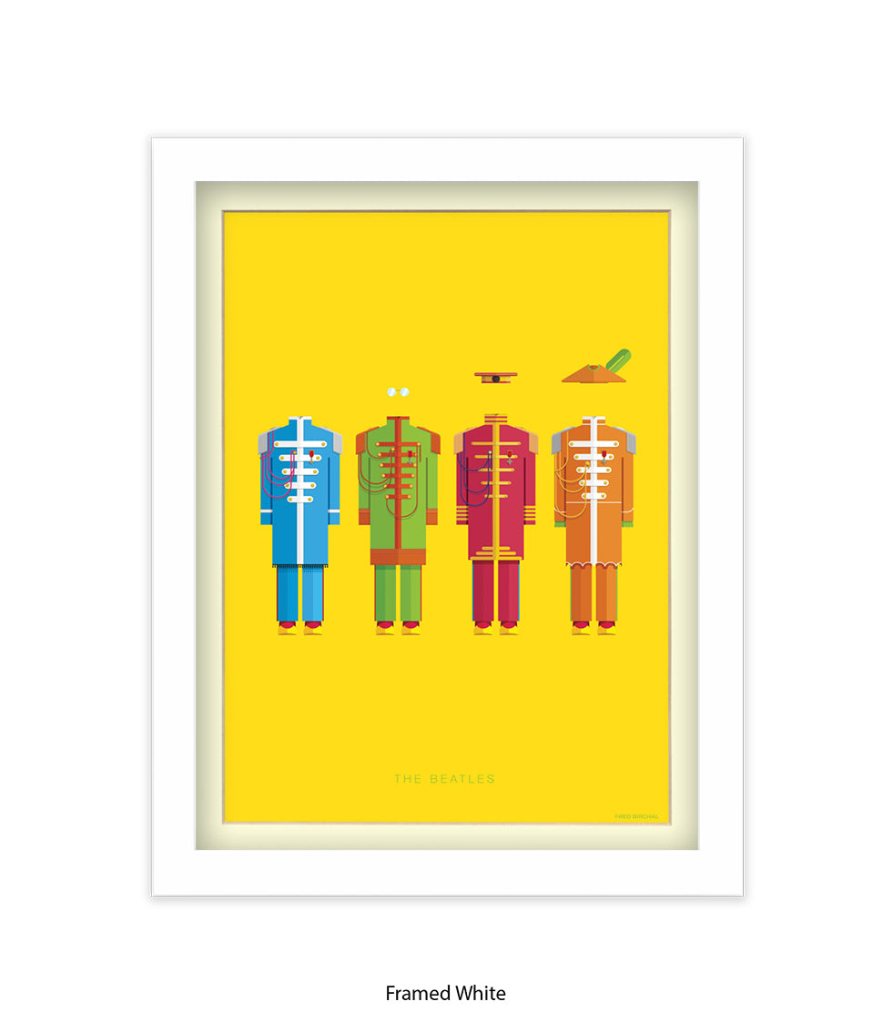 Beatles Sgt Pepper Fred Birchal Art Print
