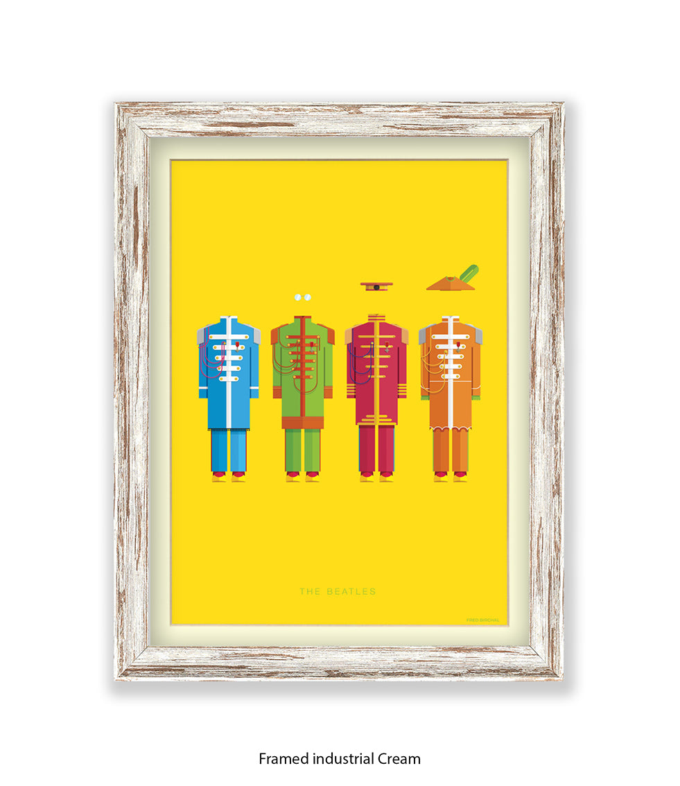 Beatles Sgt Pepper Fred Birchal Art Print