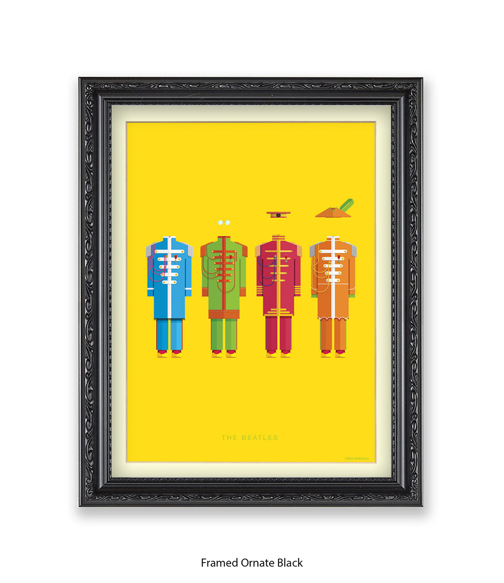 Beatles Sgt Pepper Fred Birchal Art Print