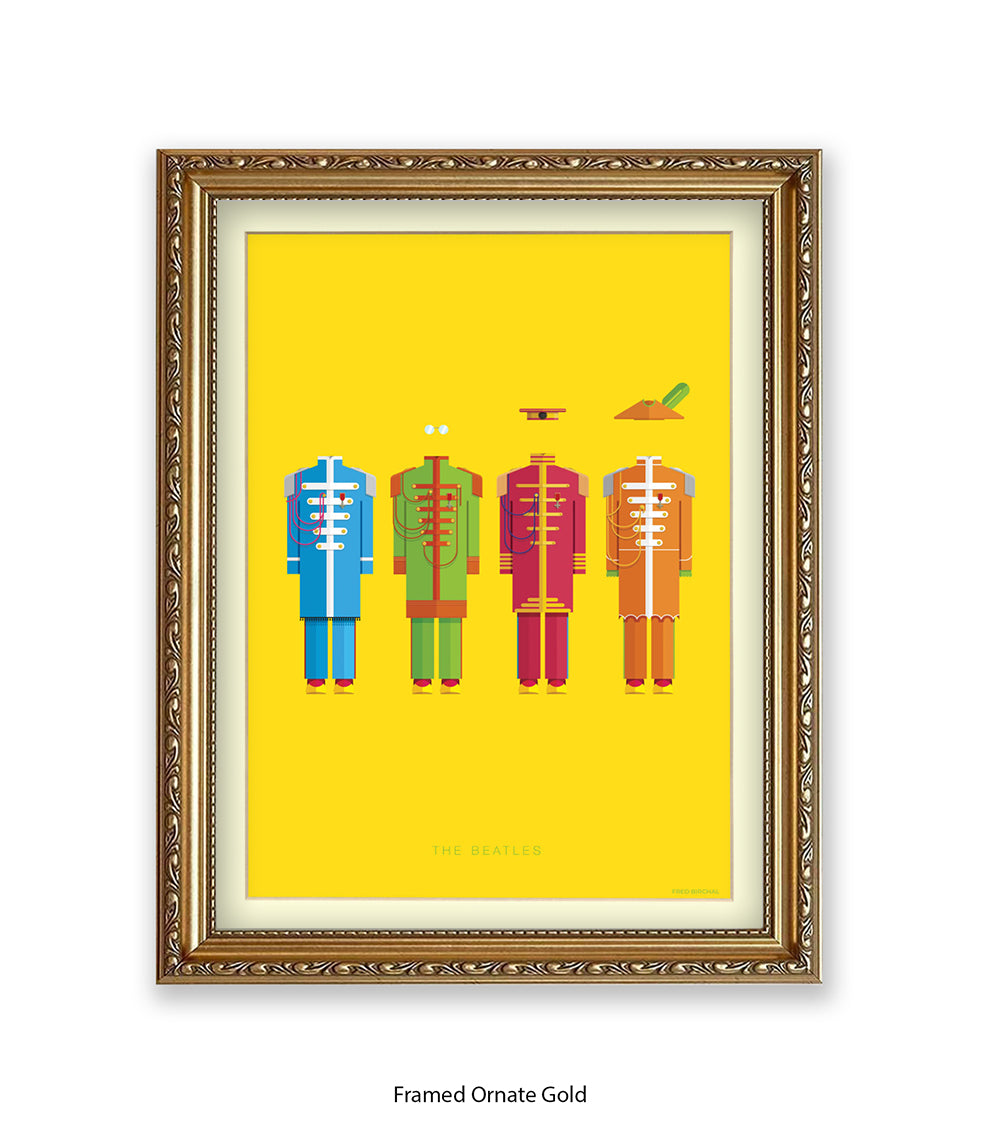 Beatles Sgt Pepper Fred Birchal Art Print
