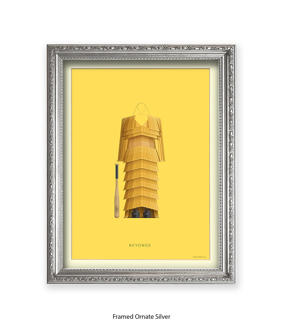 Beyonce Fred Birchal Art Print