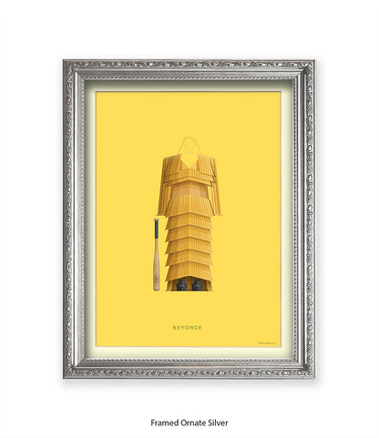 Beyonce Fred Birchal Art Print