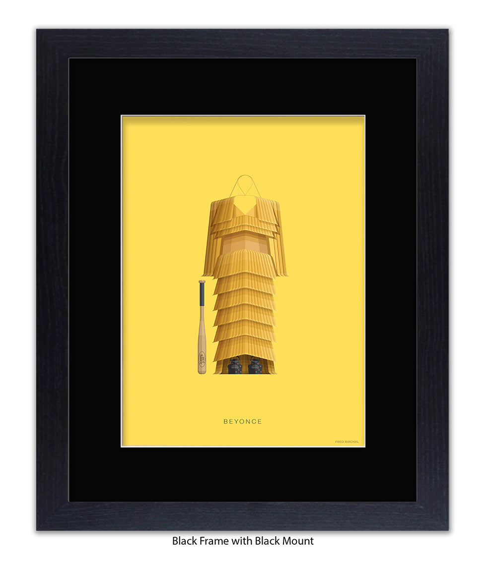 Beyonce Fred Birchal Art Print