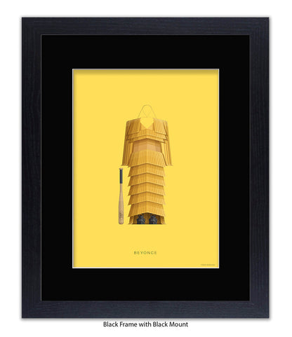 Beyonce Fred Birchal Art Print