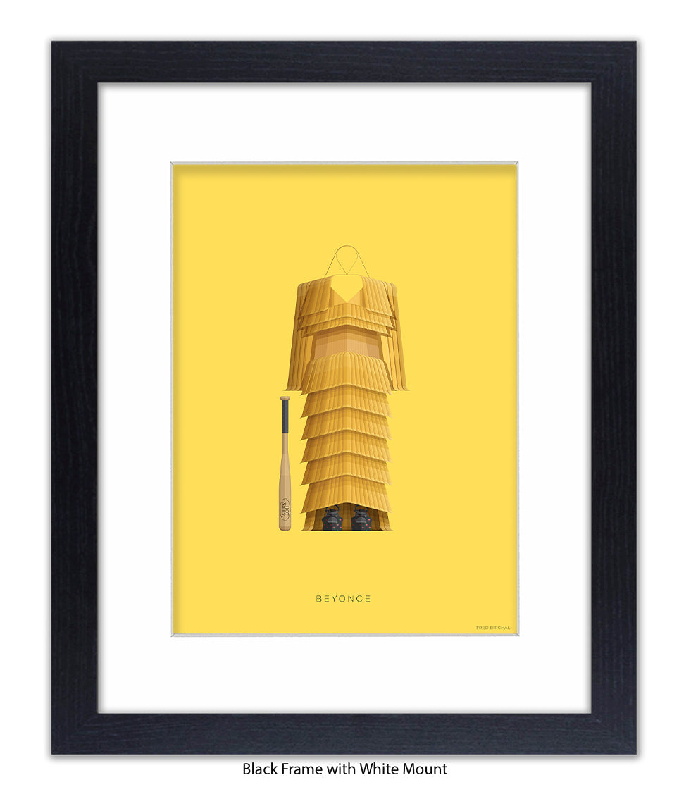 Beyonce Fred Birchal Art Print