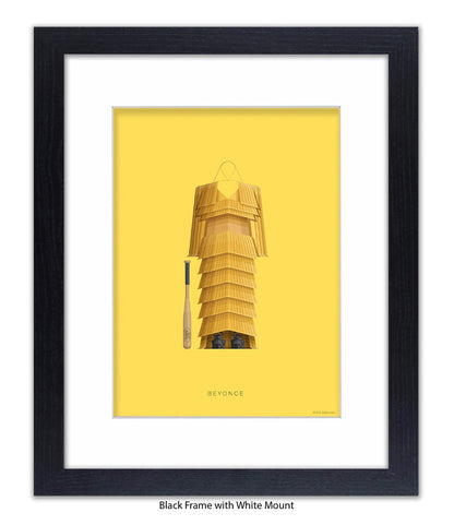 Beyonce Fred Birchal Art Print