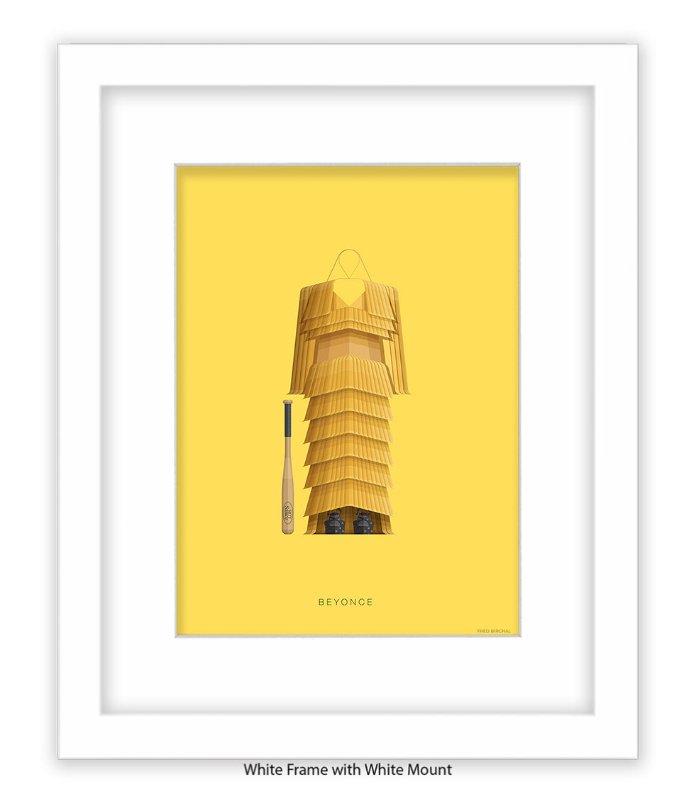 Beyonce Fred Birchal Art Print
