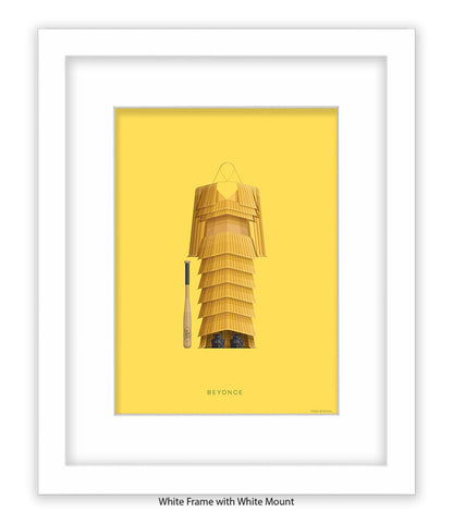 Beyonce Fred Birchal Art Print