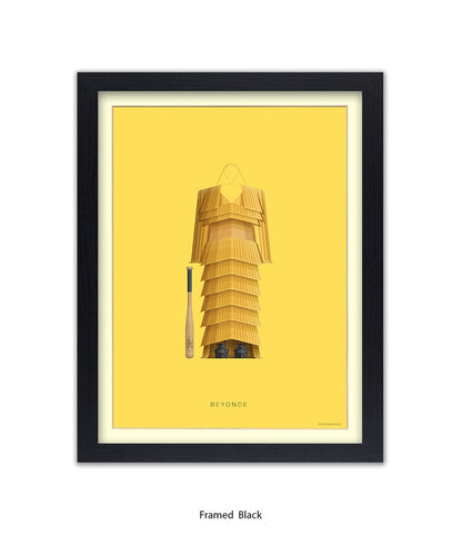 Beyonce Fred Birchal Art Print