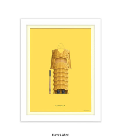 Beyonce Fred Birchal Art Print