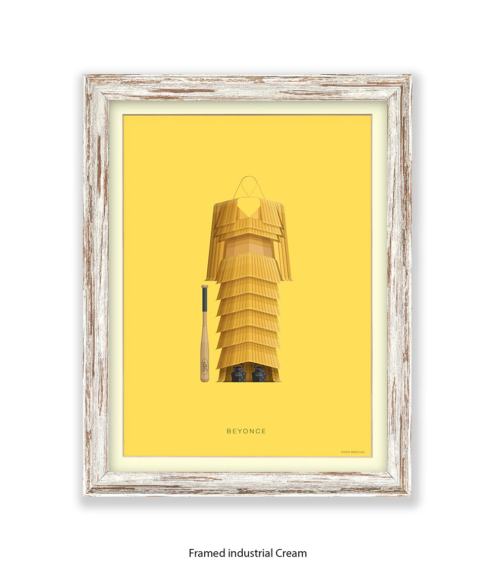 Beyonce Fred Birchal Art Print
