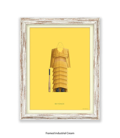 Beyonce Fred Birchal Art Print