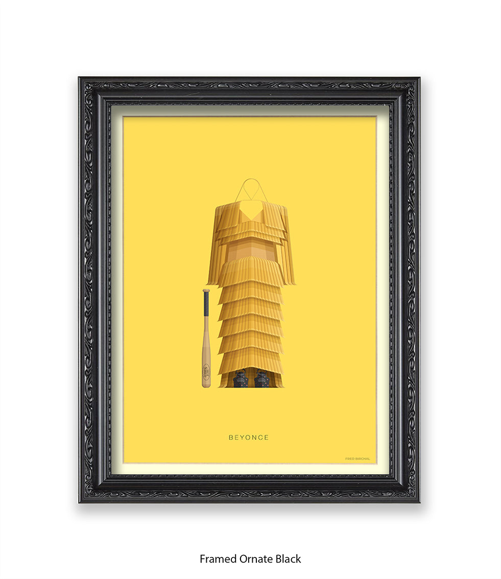 Beyonce Fred Birchal Art Print