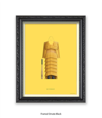 Beyonce Fred Birchal Art Print
