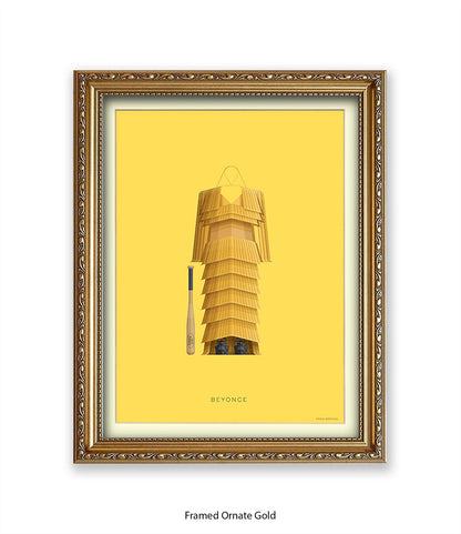 Beyonce Fred Birchal Art Print