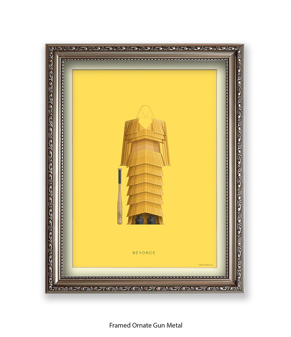 Beyonce Fred Birchal Art Print