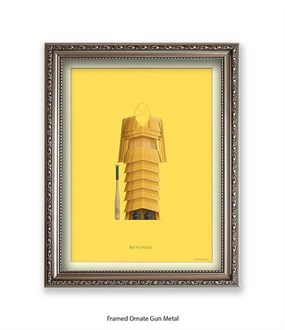 Beyonce Fred Birchal Art Print