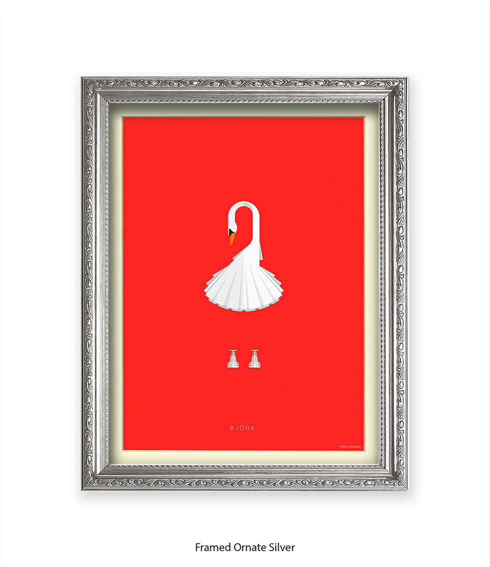 Bjork Fred Birchal Art Print