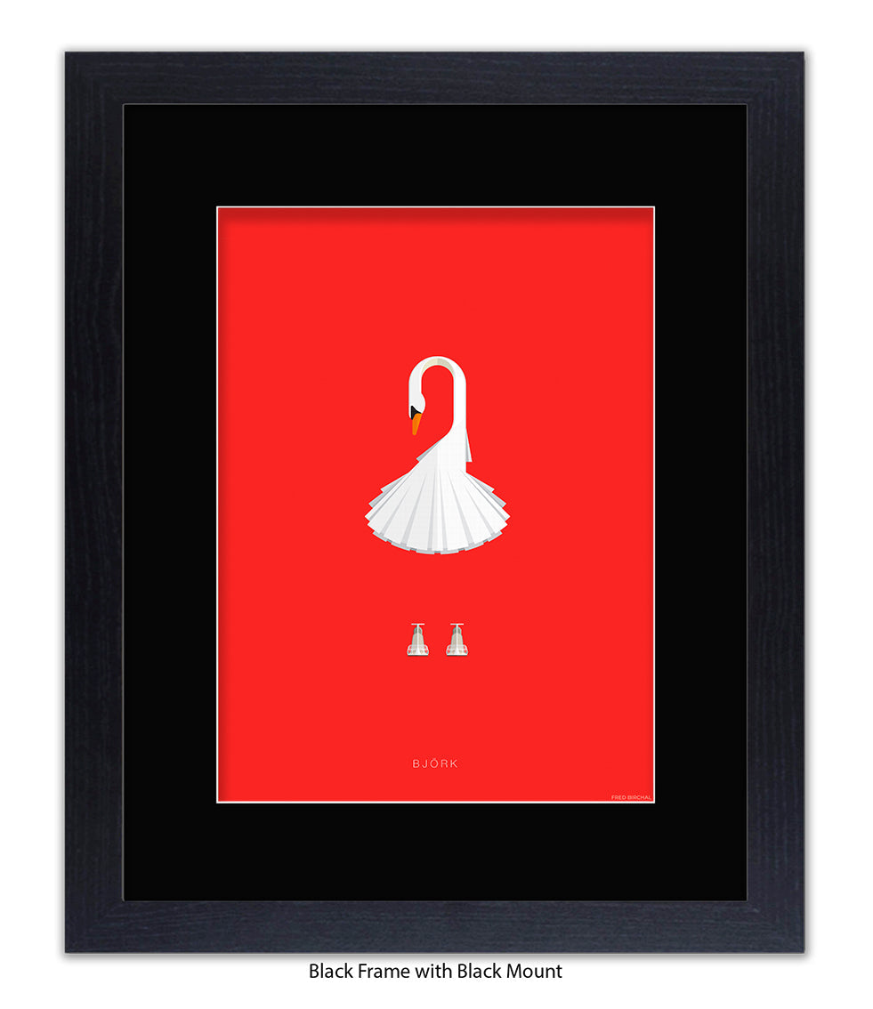 Bjork Fred Birchal Art Print