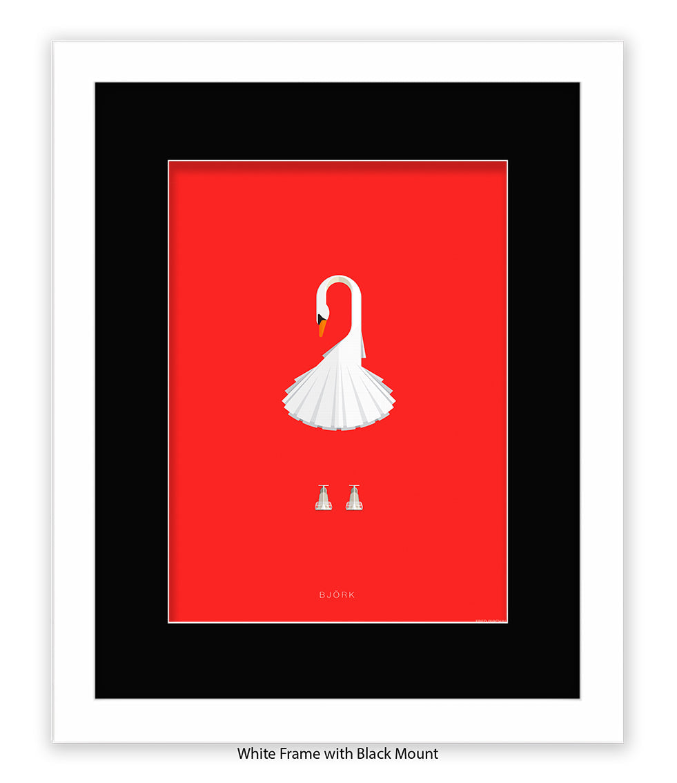 Bjork Fred Birchal Art Print