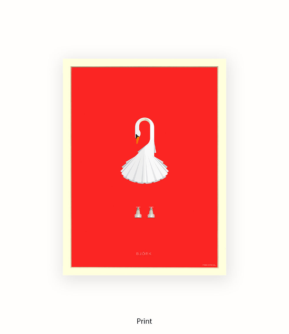 Bjork Fred Birchal Art Print