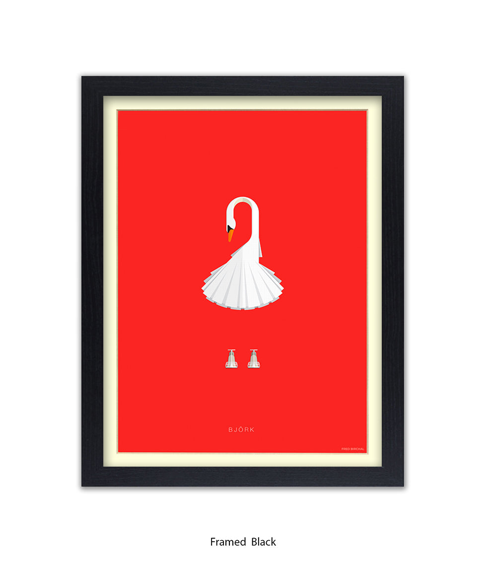 Bjork Fred Birchal Art Print