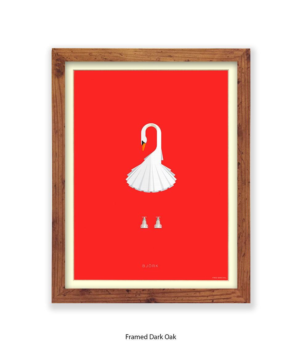 Bjork Fred Birchal Art Print