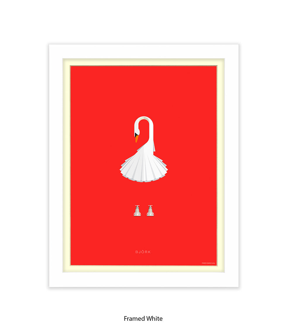 Bjork Fred Birchal Art Print