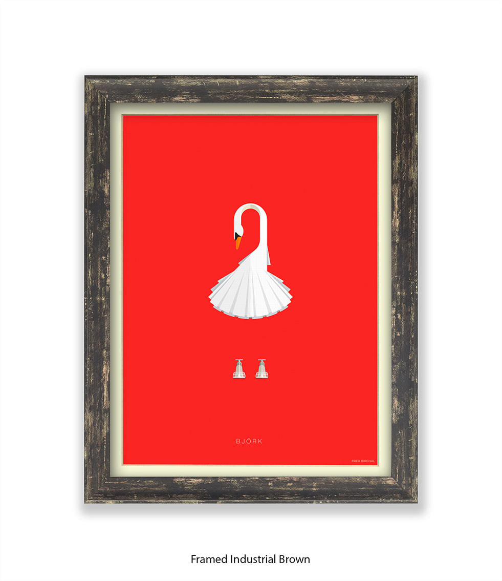 Bjork Fred Birchal Art Print