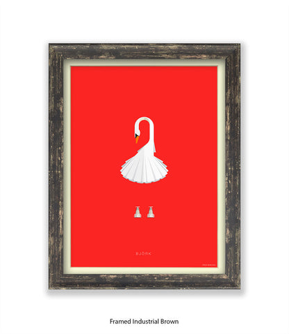 Bjork Fred Birchal Art Print