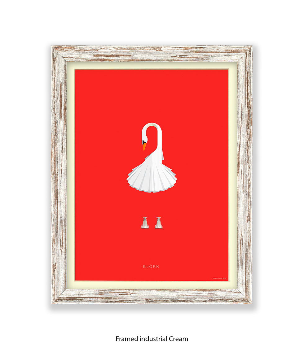 Bjork Fred Birchal Art Print