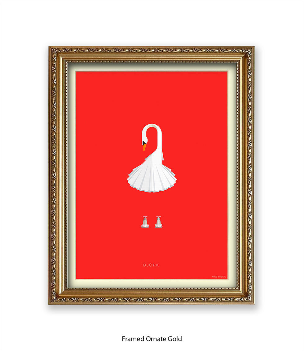 Bjork Fred Birchal Art Print