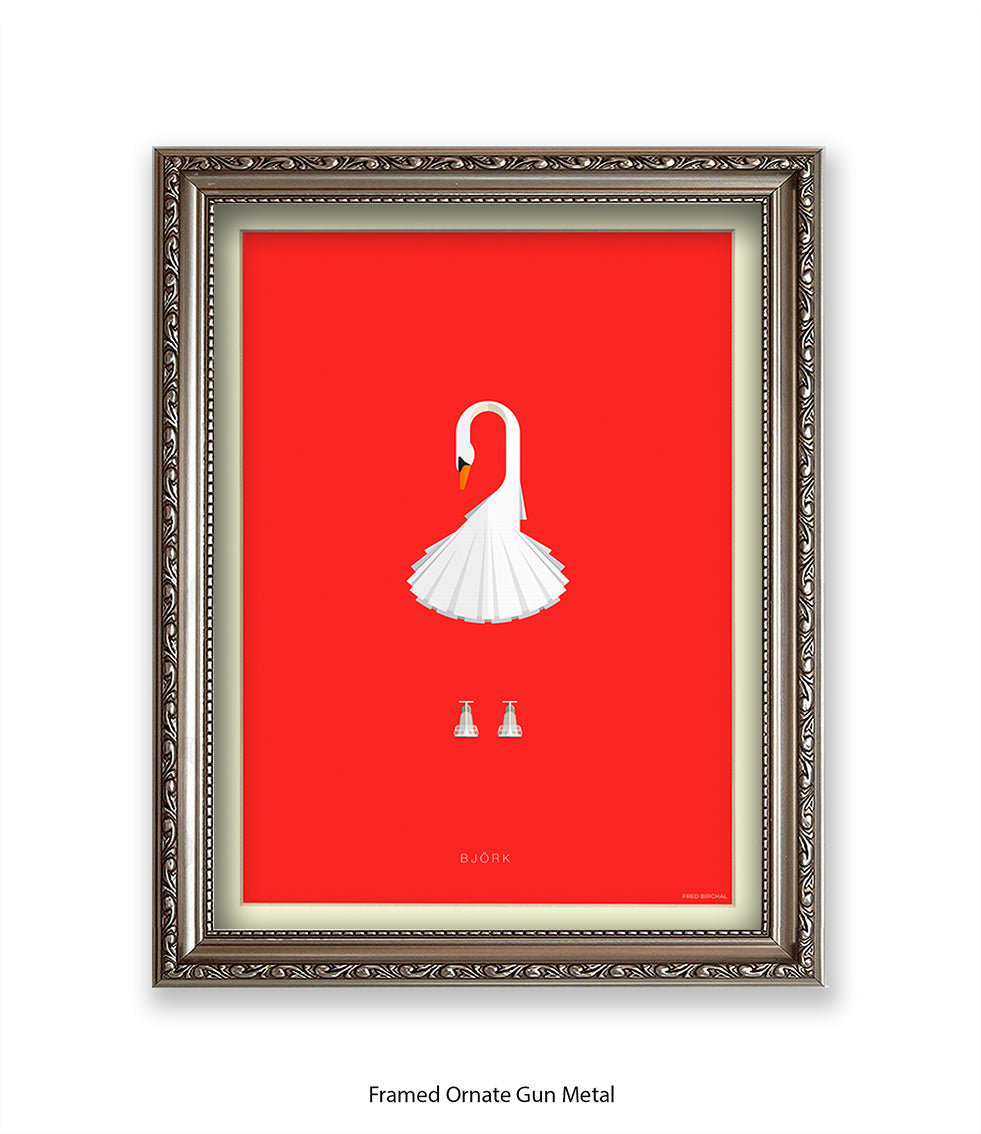 Bjork Fred Birchal Art Print