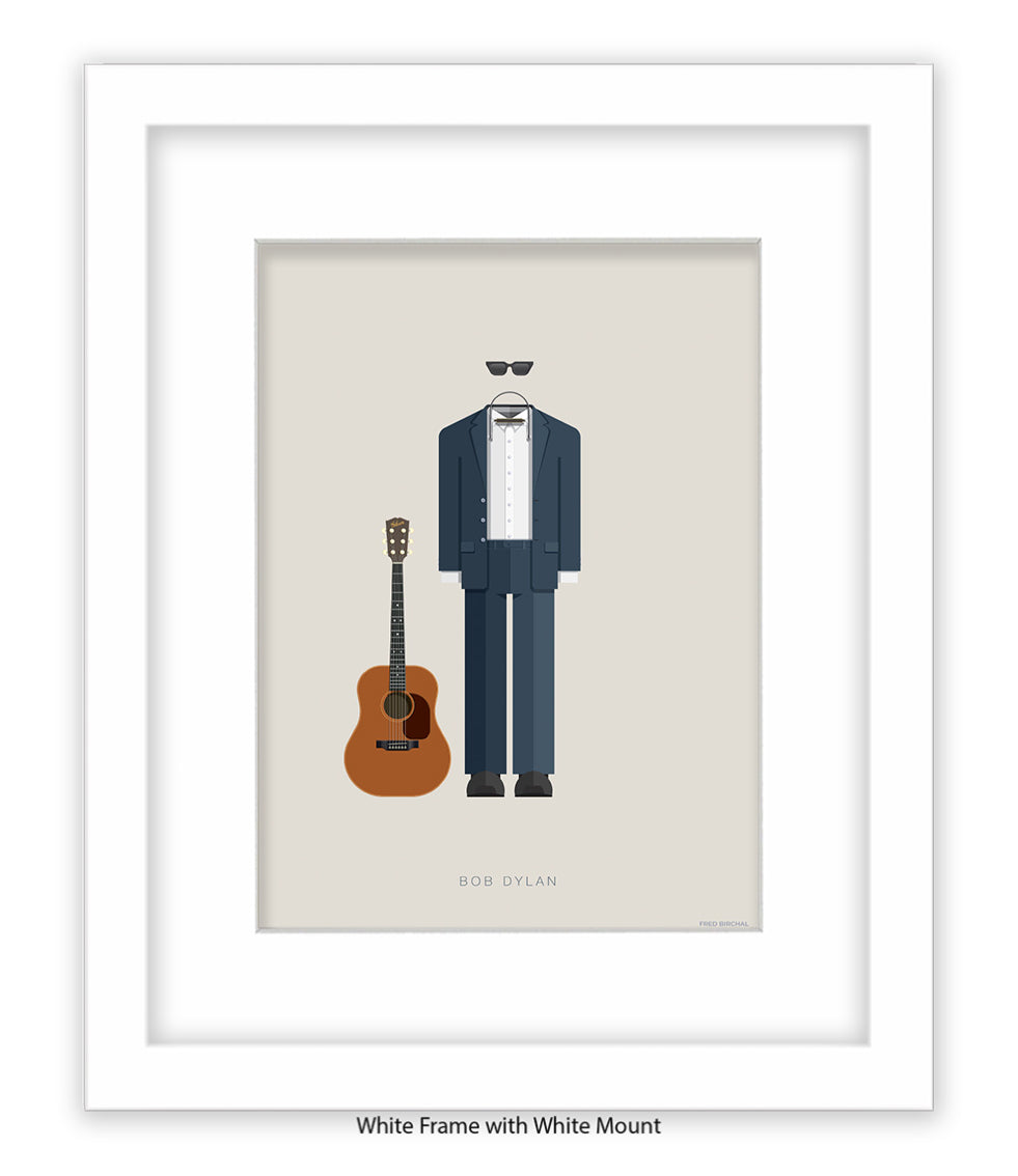 Bob Dylan Fred Birchal Art Print