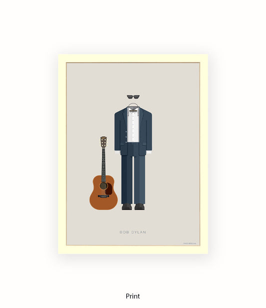 Bob Dylan Fred Birchal Art Print