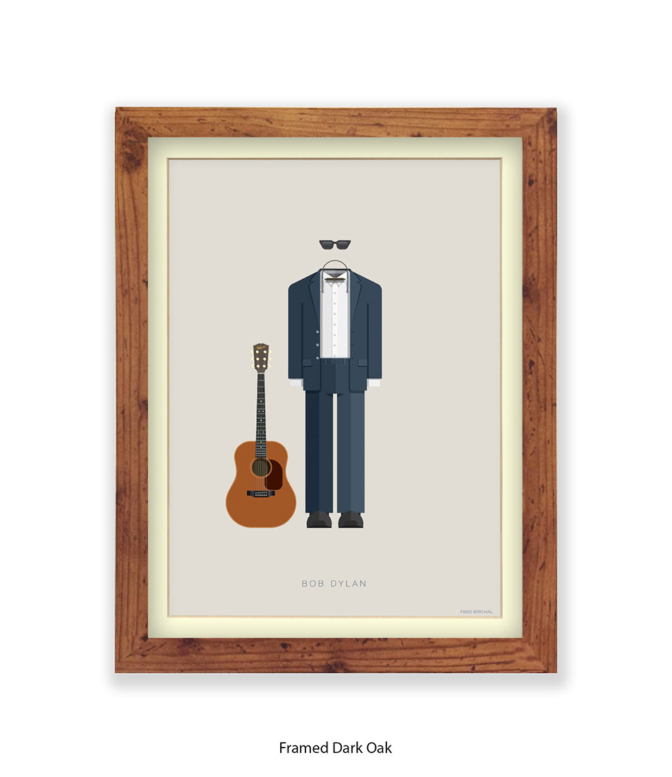 Bob Dylan Fred Birchal Art Print