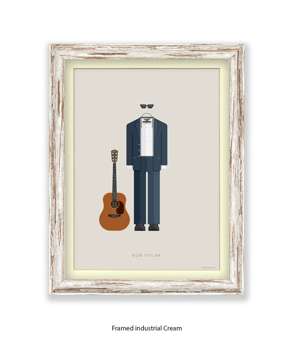 Bob Dylan Fred Birchal Art Print